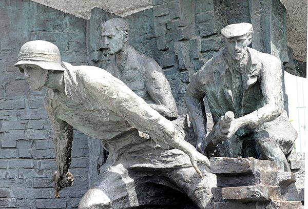 Denkmal  Warschauer Aufstand