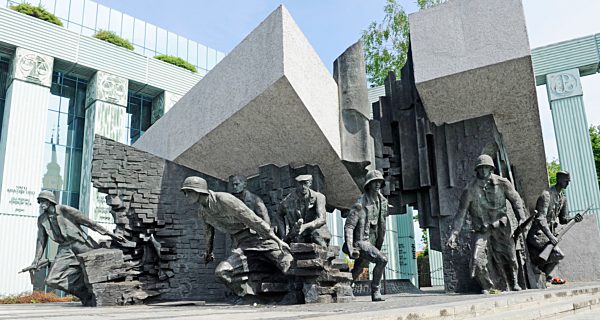 Denkmal  Warschauer Aufstand,
