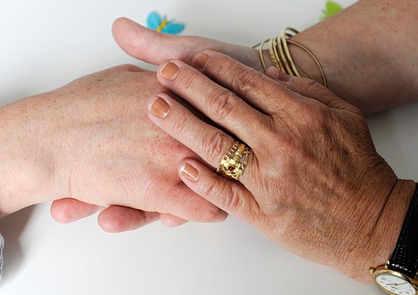 Giving comfort in a hospice