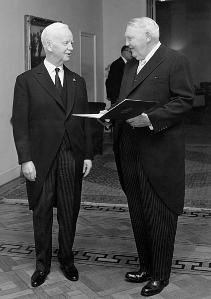 Ludwig Erhard appointed federal chancellor