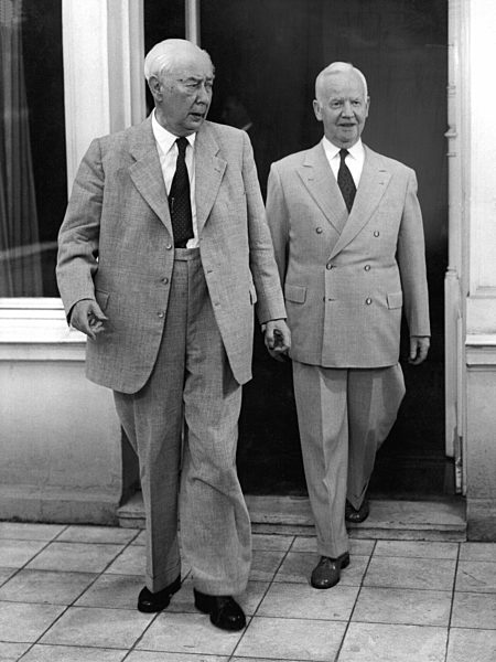 Heinrich Lübke and Theodor Heuss