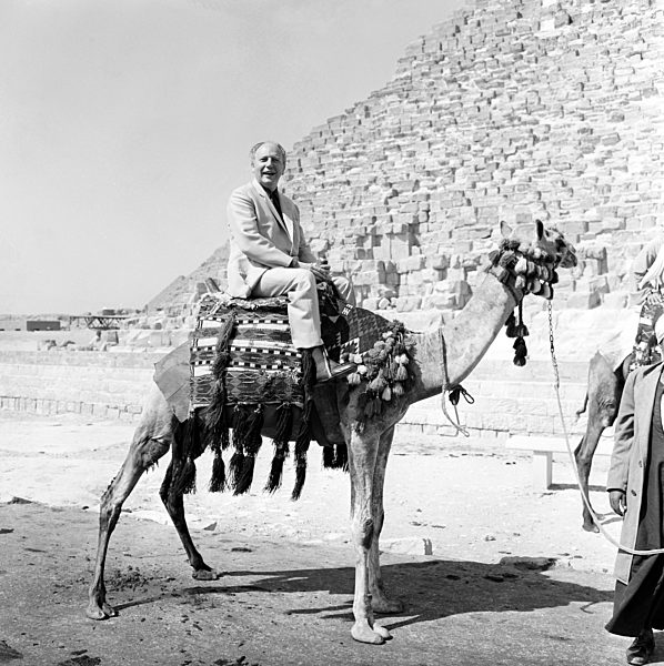 Walter Scheel in Egypt