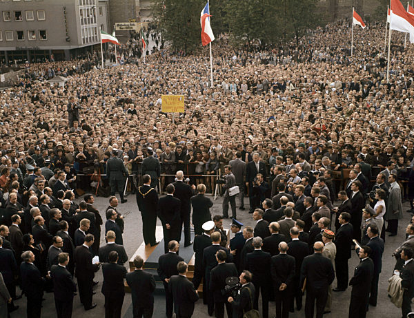 Charles de Gaulle in Cologne 1962