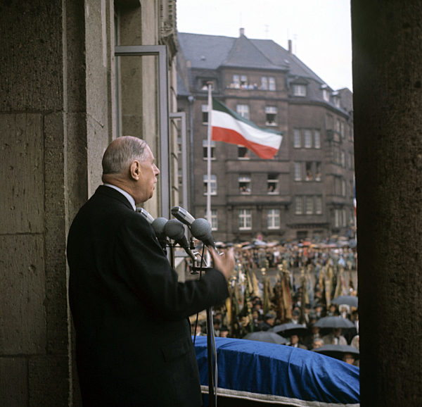 Charles de Gaulle in Düsseldorf 1962