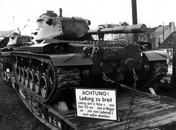 Erste Panzer für die deutschen Streitkräfte