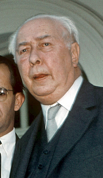 Bundespräsident Theodor Heuss 1957