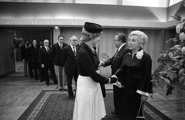 Reception of the representation of the GDR 1976