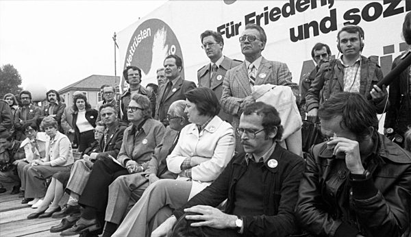 Friedensdemo in Bonn 1976