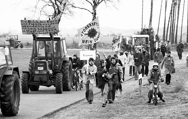 Demonstration gegen Kernkraft 1979