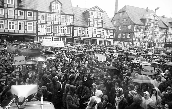 Demonstration gegen Kernkraft 1979