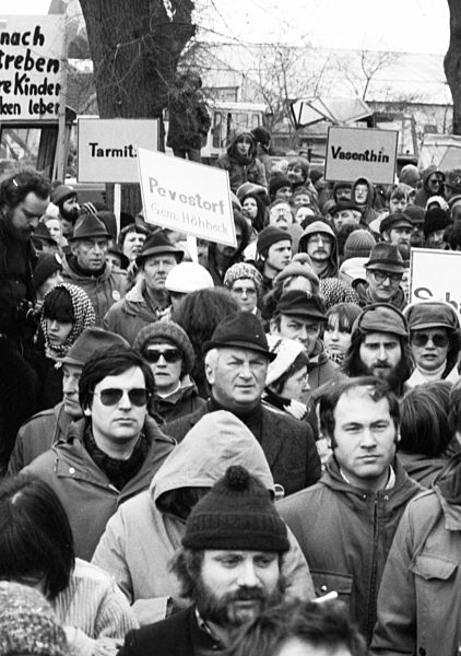 Demonstration gegen Kernkraft 1979