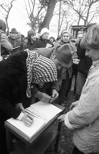 Demonstration gegen Kernkraft 1979
