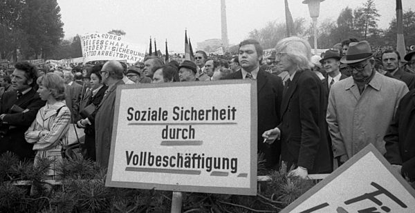 Union DBG Demonstration on 1 May 1974