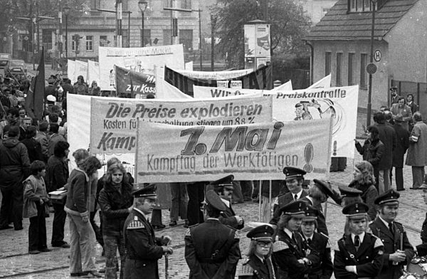 Union DBG Demonstration on 1 May 1974