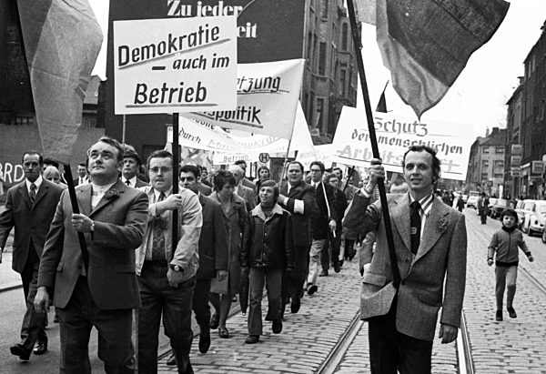 DGB Demonstration on 1 May 1973