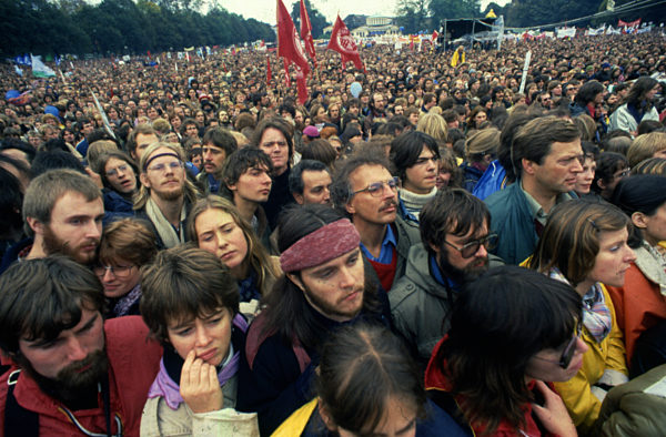 300.000 Gegner der atomaren Aufruestung 1981