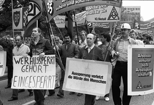 Reduction of working