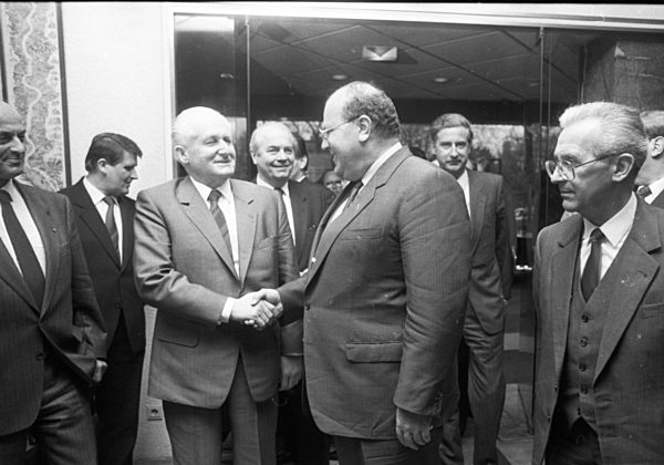 The visit of the SED economic experts GüntherMittag