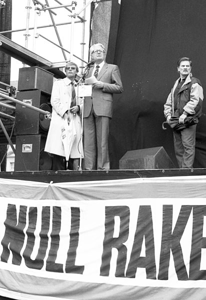 Peace demonstration against nuclear arms