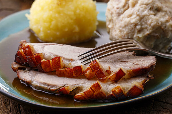 Bavarian Roast Pork With Dumplings