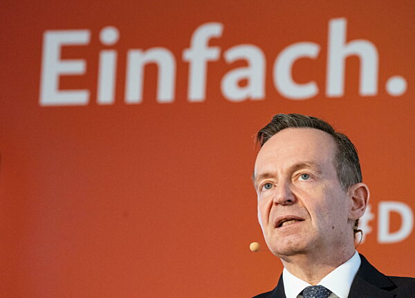 Bundesminister für Verkehr und digitale Infrastruktur und Bundesminister für Gesundheit informieren zu Digitalprojekten der Bundesregierung Volker Wissing, Bundesminister für digitale Infrastruktur