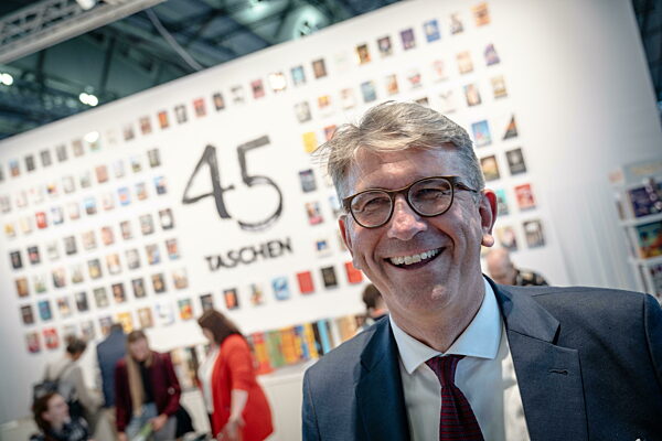 Kulturstaatsminister Wolfram Weimer auf der Frankfurter Buchmesse 2025