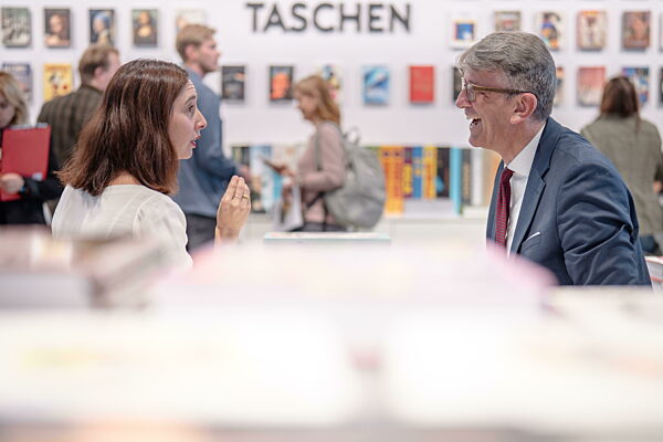 Kulturstaatsminister Wolfram Weimer auf der Frankfurter Buchmesse 2025