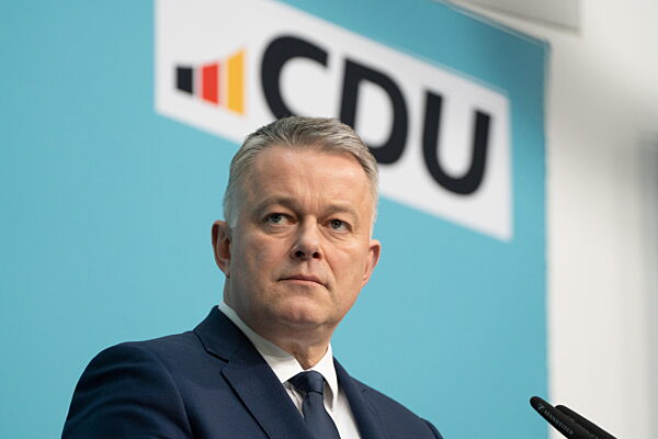 CDU Deutschlands - Pressekonfererenz nach Bundesvorstandssitzung -