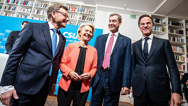 Pressestatement vor dem Transatlantischen Forum der CSU vor Beginn der Münchner Sicherheitskonferenz 2026