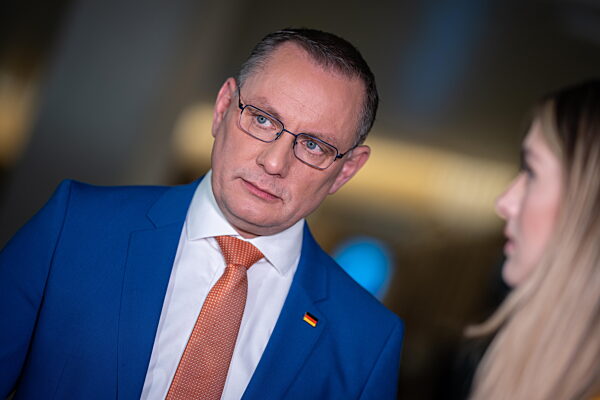 Landtagswahl 2026 in Baden-Württemberg Wahlabend im Gebäude des Landesparlaments