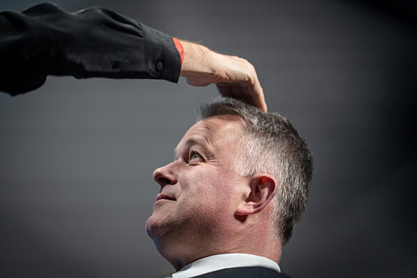 Landtagswahl 2026 in Rheinland-Pfalz Wahlabend im Gebäude des Landesparlaments