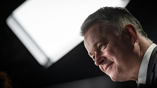 Landtagswahl 2026 in Rheinland-Pfalz Wahlabend im Gebäude des Landesparlaments