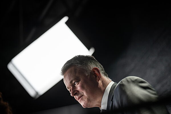 Landtagswahl 2026 in Rheinland-Pfalz Wahlabend im Gebäude des Landesparlaments