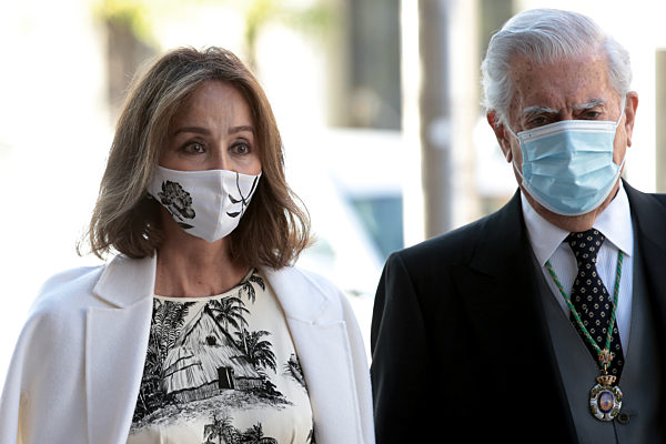 Madrid, Spain; 07/10/2020.- Mario Vargas Llosa novel prize for literature...