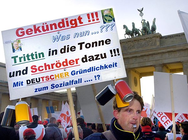 Demo gegen das Dosenpfand - 25000 Arbeitsplätze bedroht