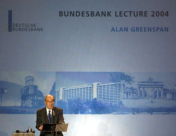 Alan Greenspan in Berlin