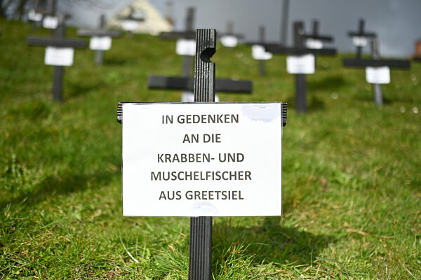 Protest gegen Verbot von Grundschleppnetzen