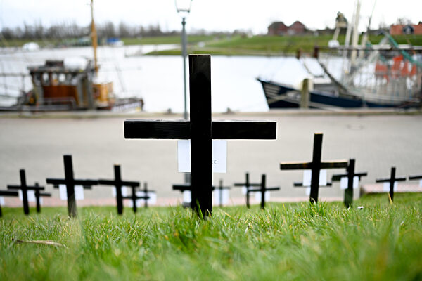 Protest gegen Verbot von Grundschleppnetzen