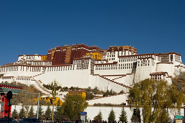 The Potala Palace of Lhasa, Tibet, seat of His Holiness the 14h Dalai Lama
