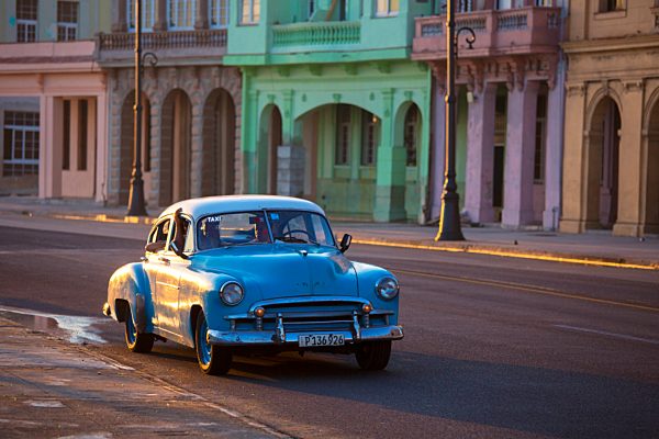 Old American car, Havana, Cuba