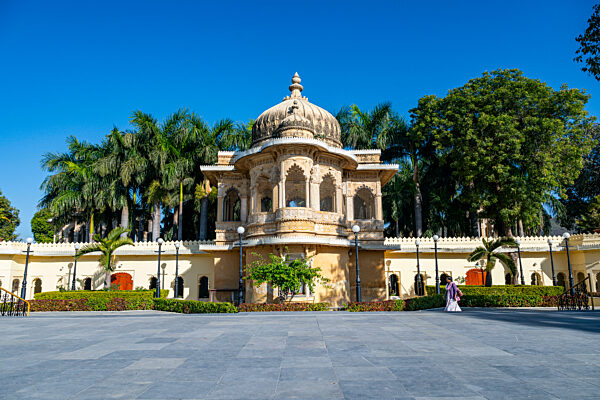 Jag Mandir Palace on lkae Pichola, Udaipur, Rajasthan, India