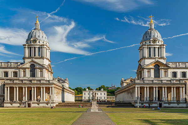 The Old Royal Naval College, Greenwich, Royal Borough of Greenwich, London, England