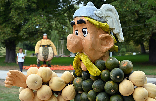 Kürbisausstellung im egapark Erfurt