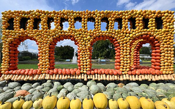 Kürbisausstellung im egapark Erfurt