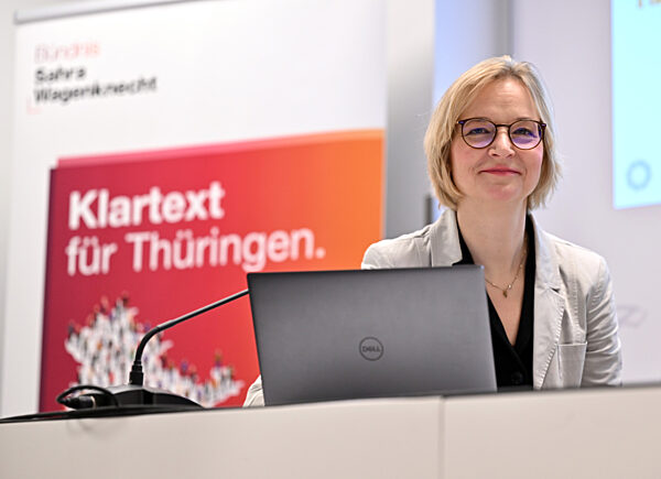 Pressekonferenz BSW in Erfurt