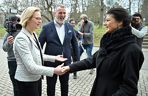 Pressekonferenz BSW in Erfurt