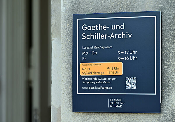 Neuer Direktor im Goethe- und Schiller-Archiv
