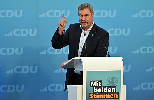 Thüringen Wahlkampfabschluss CDU