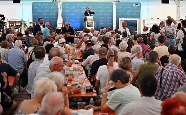 Thüringen Wahlkampfabschluss CDU