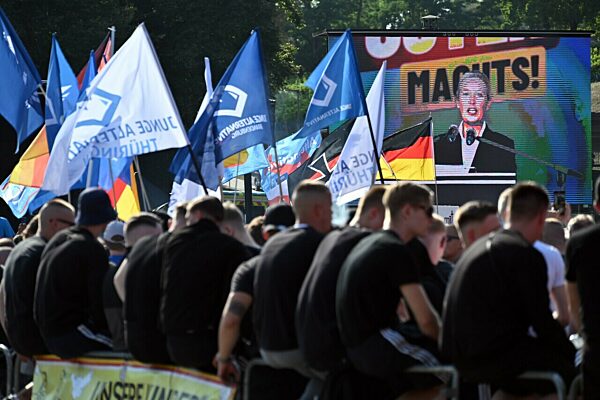 Wahlkampf AfD in Thüringen